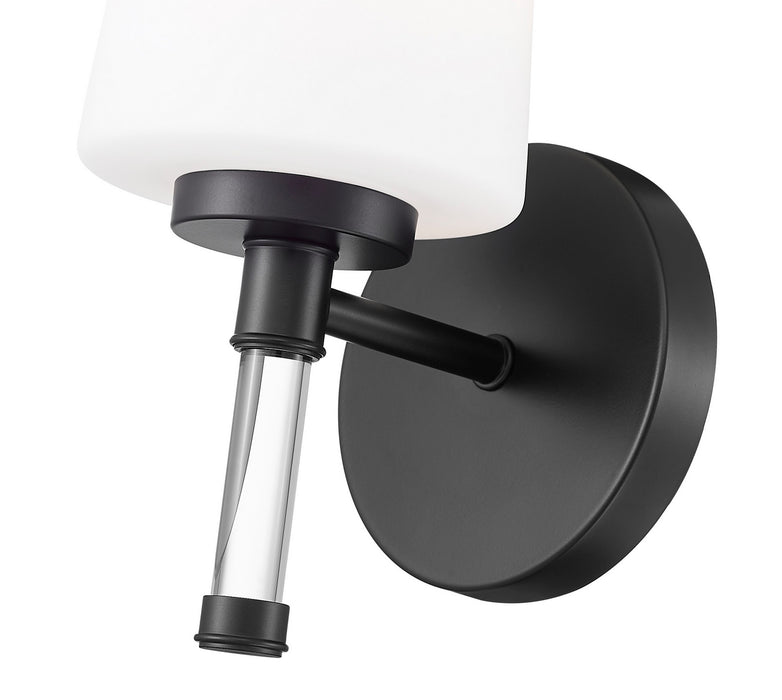 Z-Lite - 7700-1V-MB - One Light Vanity - Henri - Matte Black
