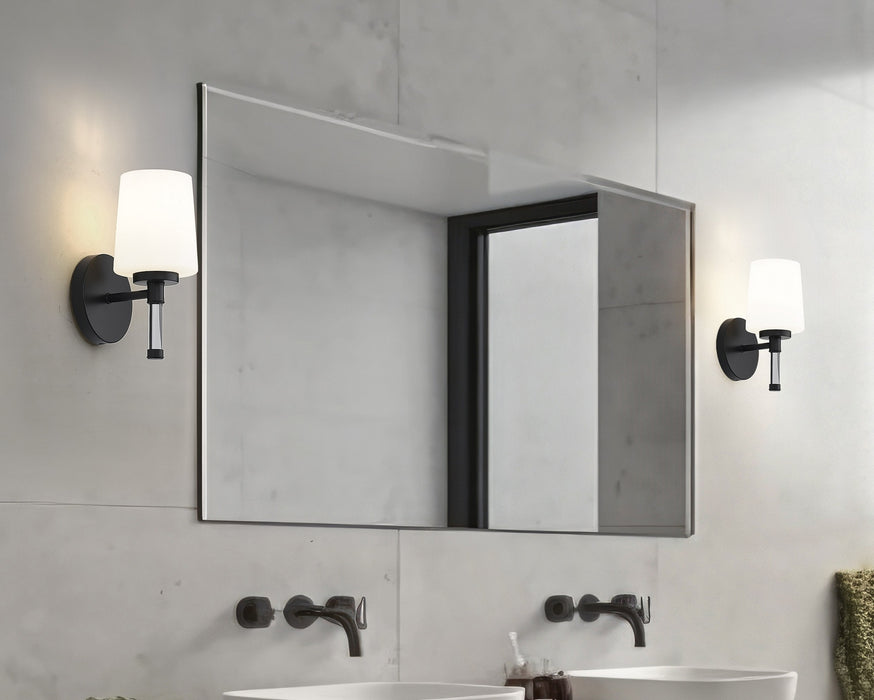 Z-Lite - 7700-1V-MB - One Light Vanity - Henri - Matte Black