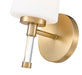 Z-Lite - 7700-1V-MGLD - One Light Vanity - Henri - Modern Gold