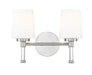 Z-Lite - 7700-2V-BN - Two Light Vanity - Henri - Brushed Nickel