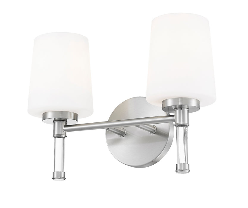 Z-Lite - 7700-2V-BN - Two Light Vanity - Henri - Brushed Nickel