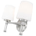 Z-Lite - 7700-2V-BN - Two Light Vanity - Henri - Brushed Nickel