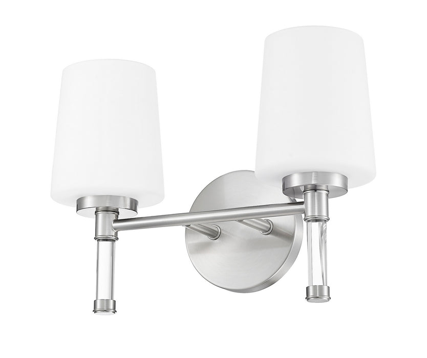 Z-Lite - 7700-2V-BN - Two Light Vanity - Henri - Brushed Nickel