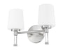 Z-Lite - 7700-2V-BN - Two Light Vanity - Henri - Brushed Nickel