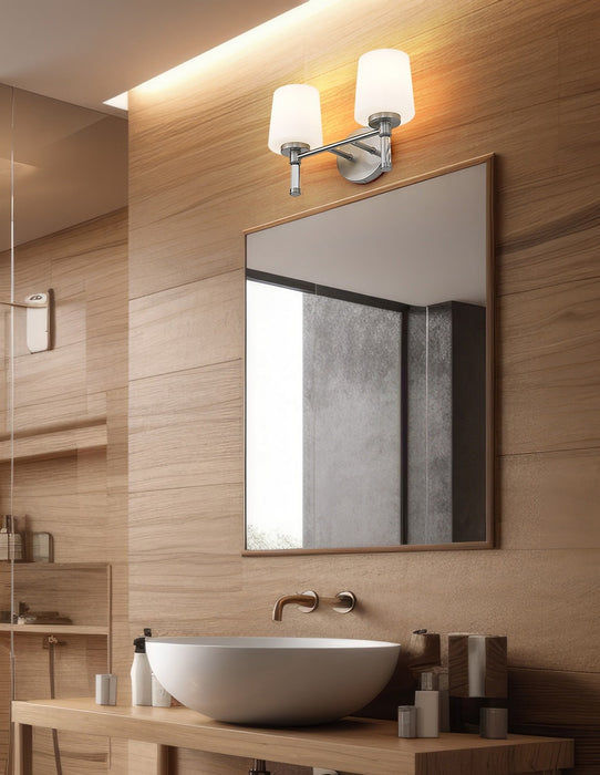 Z-Lite - 7700-2V-BN - Two Light Vanity - Henri - Brushed Nickel