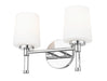 Z-Lite - 7700-2V-CH - Two Light Vanity - Henri - Chrome