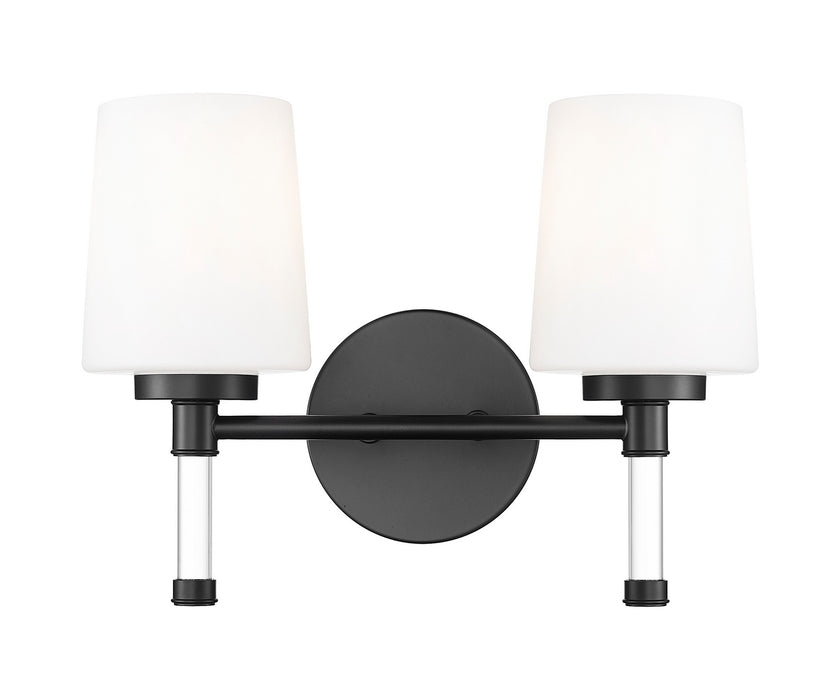 Z-Lite - 7700-2V-MB - Two Light Vanity - Henri - Matte Black