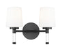 Z-Lite - 7700-2V-MB - Two Light Vanity - Henri - Matte Black