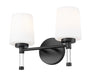 Z-Lite - 7700-2V-MB - Two Light Vanity - Henri - Matte Black