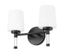 Z-Lite - 7700-2V-MB - Two Light Vanity - Henri - Matte Black