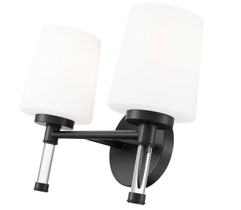 Z-Lite - 7700-2V-MB - Two Light Vanity - Henri - Matte Black