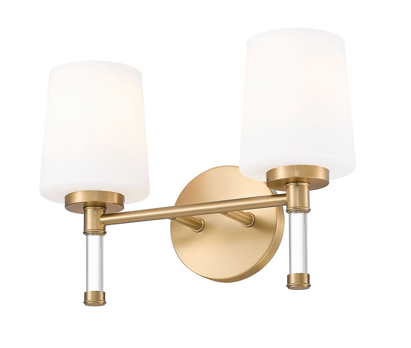 Z-Lite - 7700-2V-MGLD - Two Light Vanity - Henri - Modern Gold