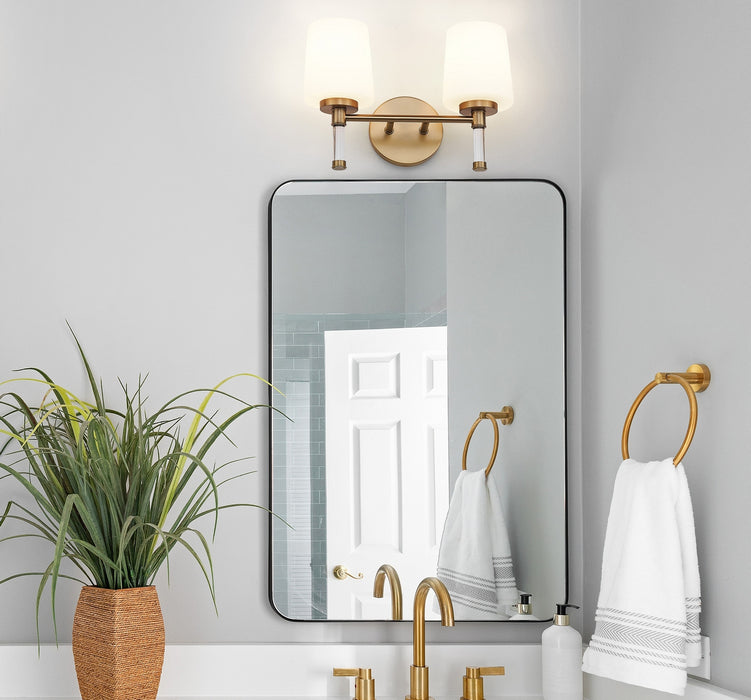 Z-Lite - 7700-2V-MGLD - Two Light Vanity - Henri - Modern Gold
