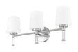 Z-Lite - 7700-3V-BN - Three Light Vanity - Henri - Brushed Nickel