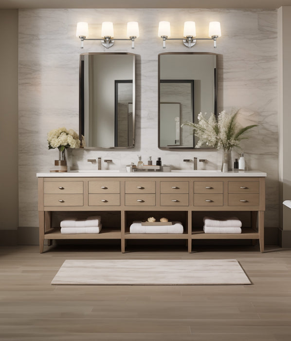 Z-Lite - 7700-3V-BN - Three Light Vanity - Henri - Brushed Nickel