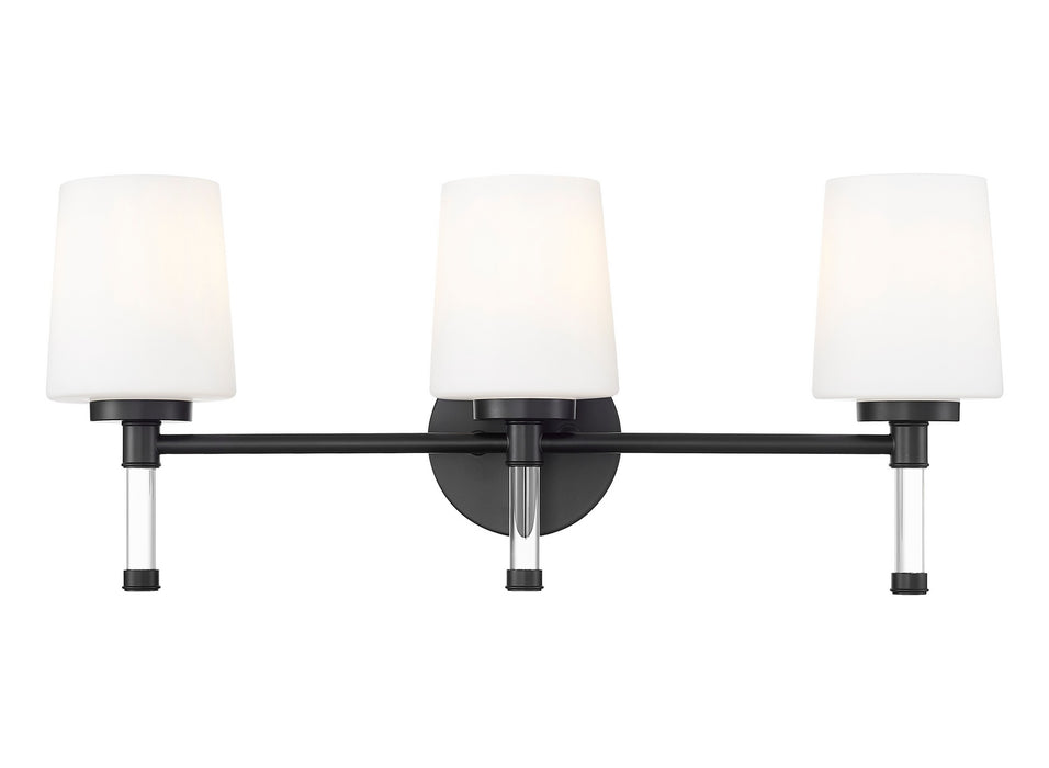 Z-Lite - 7700-3V-MB - Three Light Vanity - Henri - Matte Black