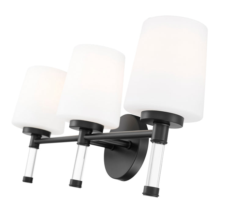Z-Lite - 7700-3V-MB - Three Light Vanity - Henri - Matte Black