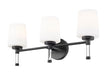 Z-Lite - 7700-3V-MB - Three Light Vanity - Henri - Matte Black