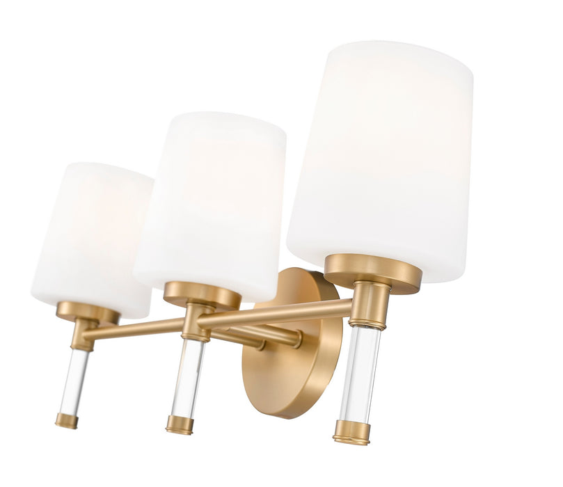 Z-Lite - 7700-3V-MGLD - Three Light Vanity - Henri - Modern Gold