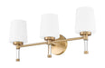 Z-Lite - 7700-3V-MGLD - Three Light Vanity - Henri - Modern Gold