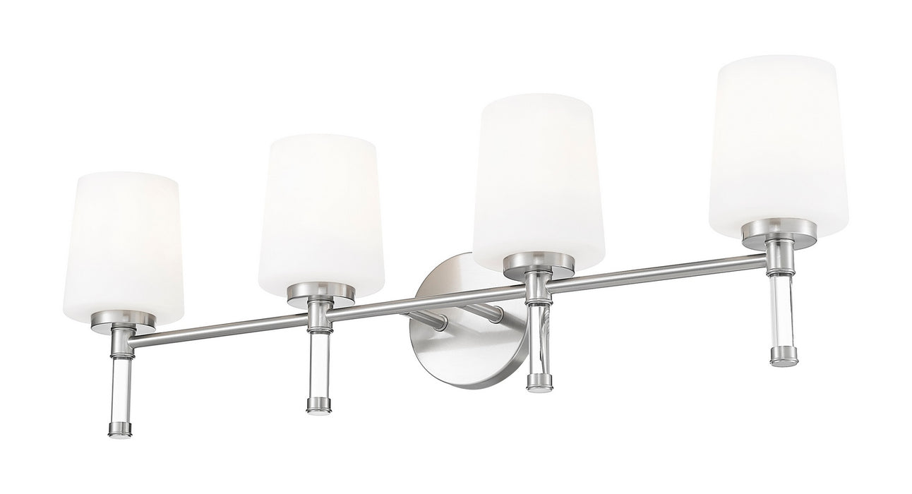 Z-Lite - 7700-4V-BN - Four Light Vanity - Henri - Brushed Nickel