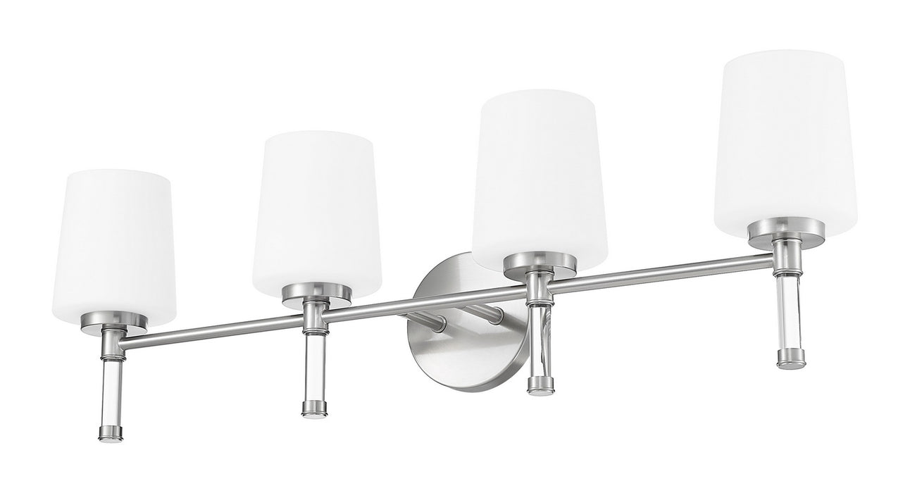 Z-Lite - 7700-4V-BN - Four Light Vanity - Henri - Brushed Nickel