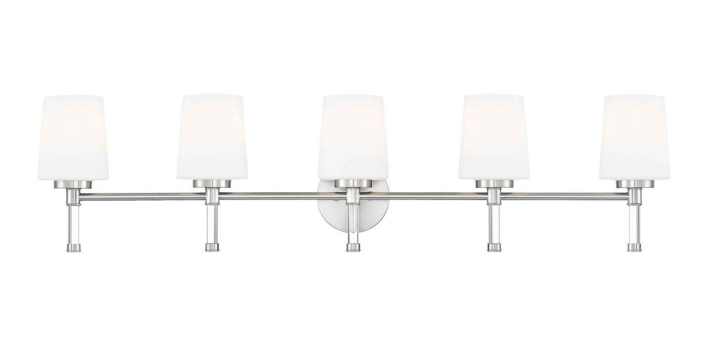 Z-Lite - 7700-5V-BN - Five Light Vanity - Henri - Brushed Nickel