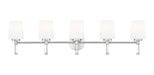 Z-Lite - 7700-5V-BN - Five Light Vanity - Henri - Brushed Nickel