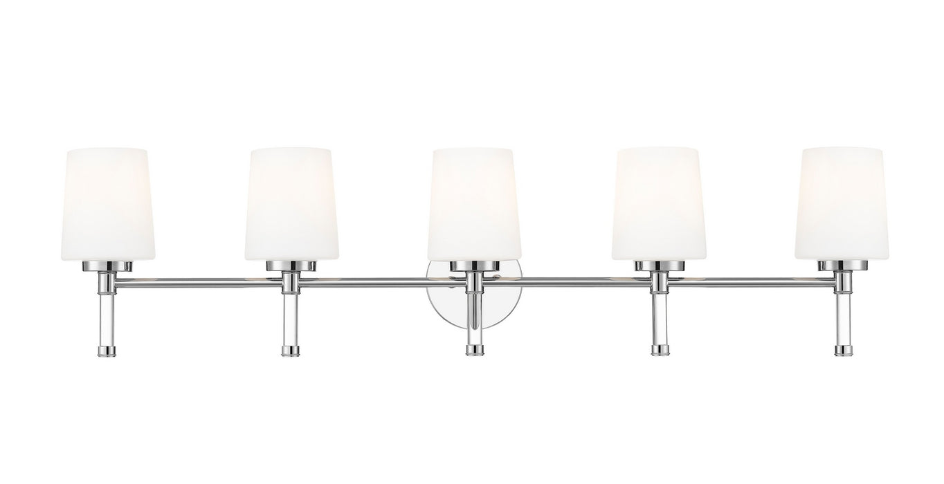 Z-Lite - 7700-5V-CH - Five Light Vanity - Henri - Chrome
