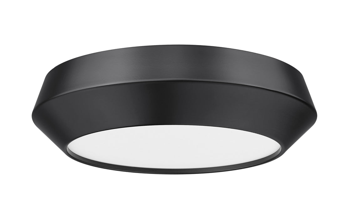Z-Lite - 7701F12-MB-LED - LED Flush Mount - Quasars - Matte Black