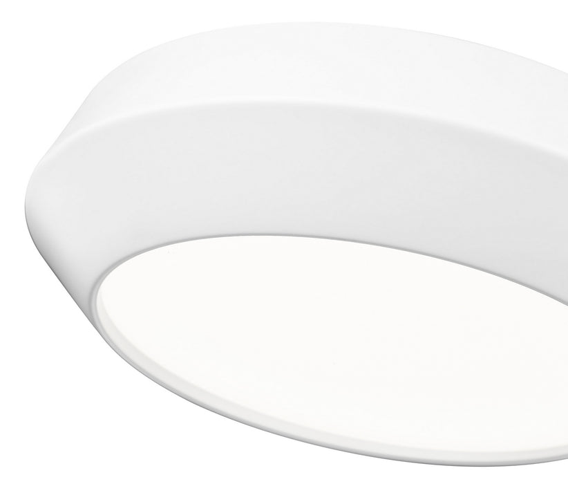 Z-Lite - 7701F12-MW-LED - LED Flush Mount - Quasars - Matte White