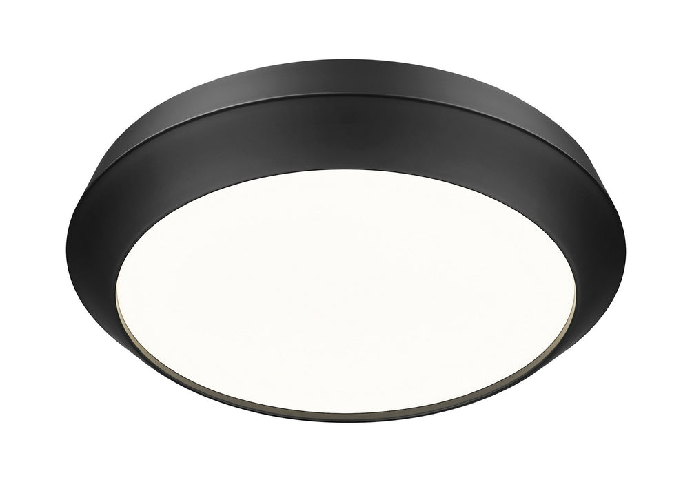 Z-Lite - 7701F16-MB-LED - LED Flush Mount - Quasars - Matte Black