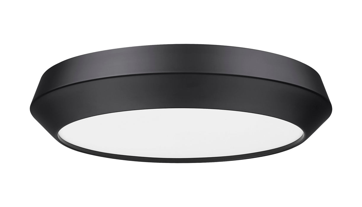 Z-Lite - 7701F16-MB-LED - LED Flush Mount - Quasars - Matte Black