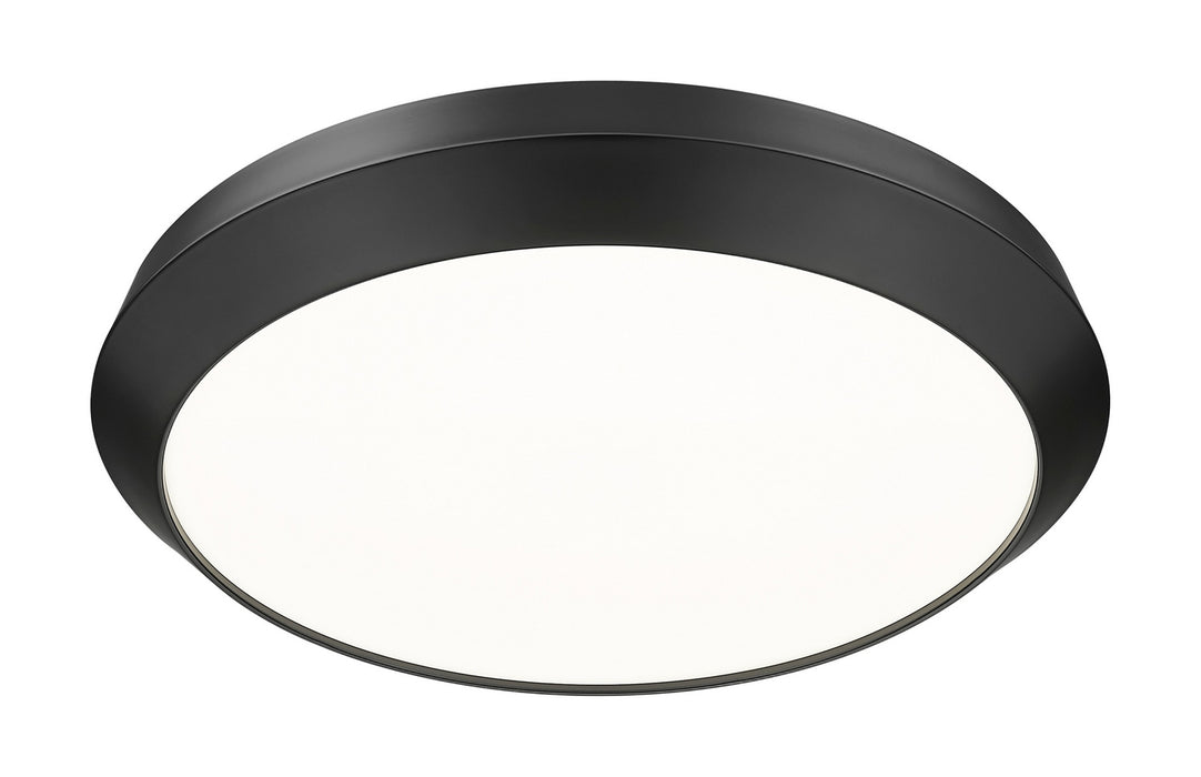 Z-Lite - 7701F20-MB-LED - LED Flush Mount - Quasars - Matte Black