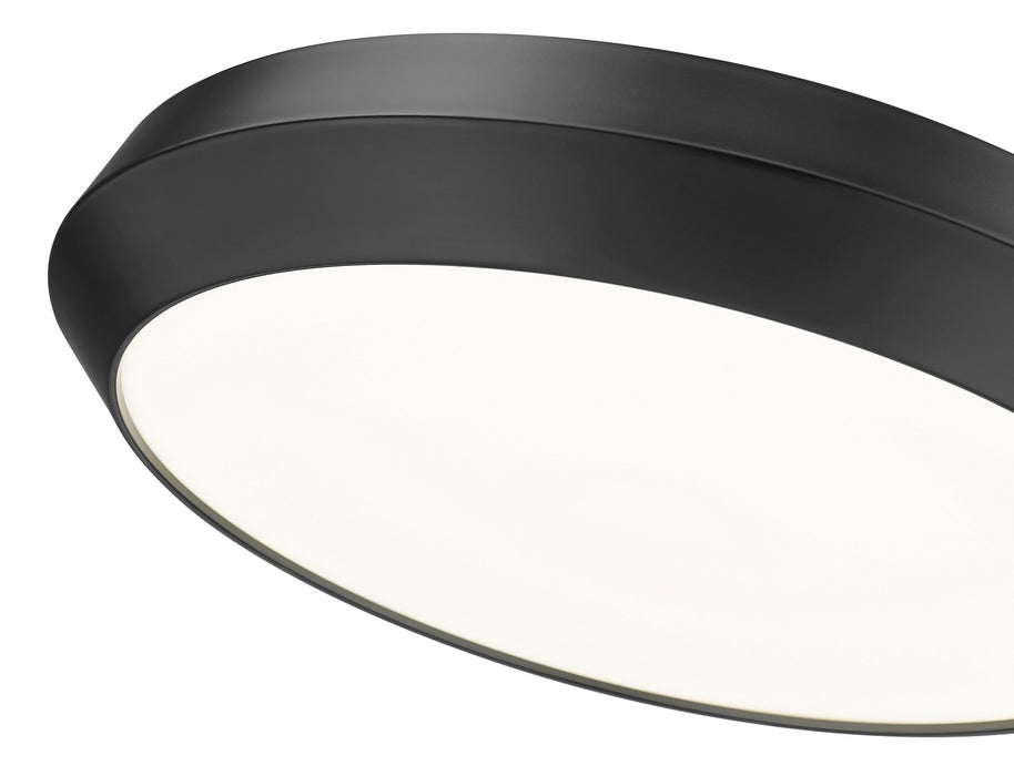 Z-Lite - 7701F20-MB-LED - LED Flush Mount - Quasars - Matte Black