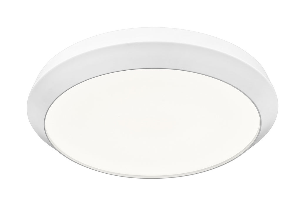 Z-Lite - 7701F20-MW-LED - LED Flush Mount - Quasars - Matte White