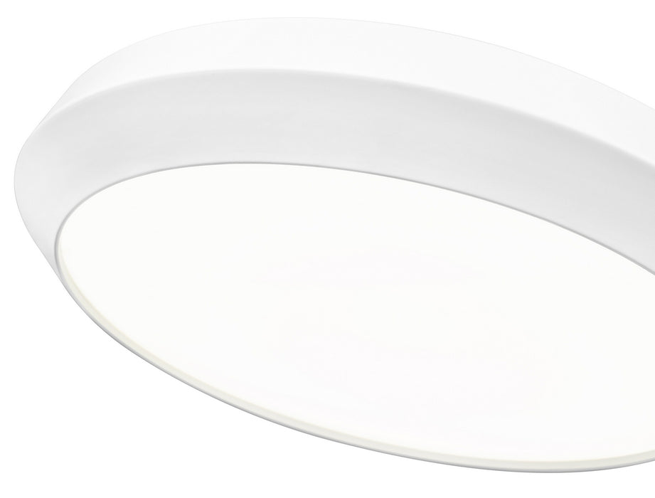Z-Lite - 7701F20-MW-LED - LED Flush Mount - Quasars - Matte White