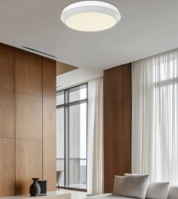 Z-Lite - 7701F20-MW-LED - LED Flush Mount - Quasars - Matte White
