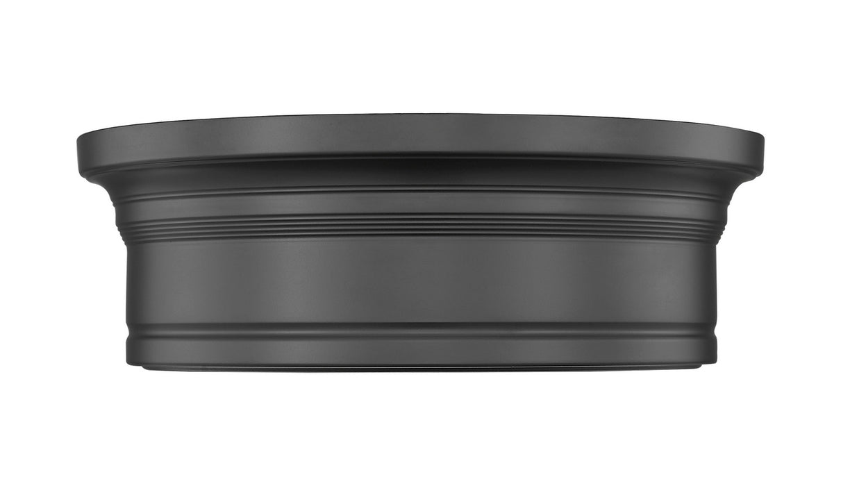 Z-Lite - 7702F12-MB-LED - LED Flush Mount - Bentley - Matte Black