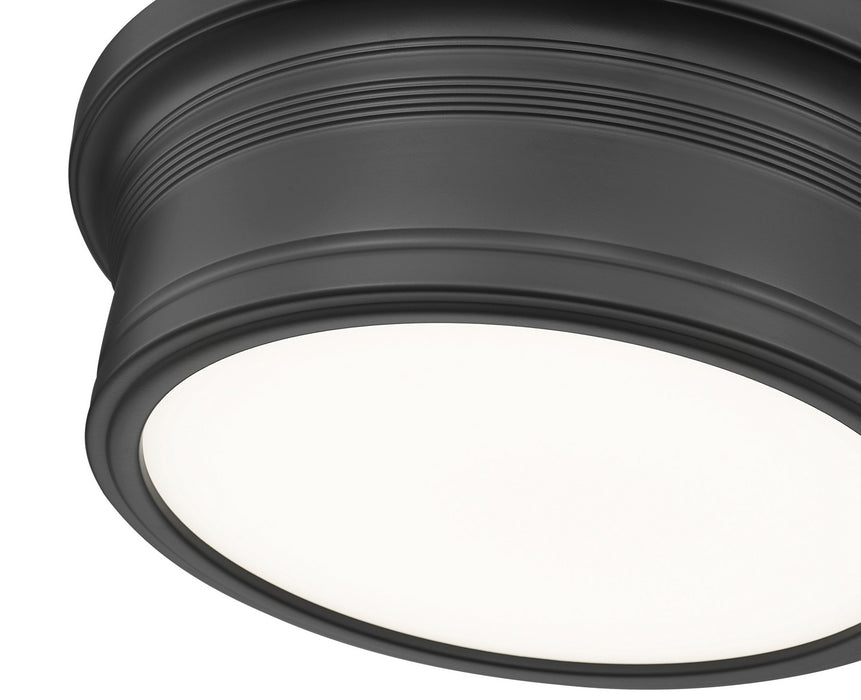 Z-Lite - 7702F12-MB-LED - LED Flush Mount - Bentley - Matte Black