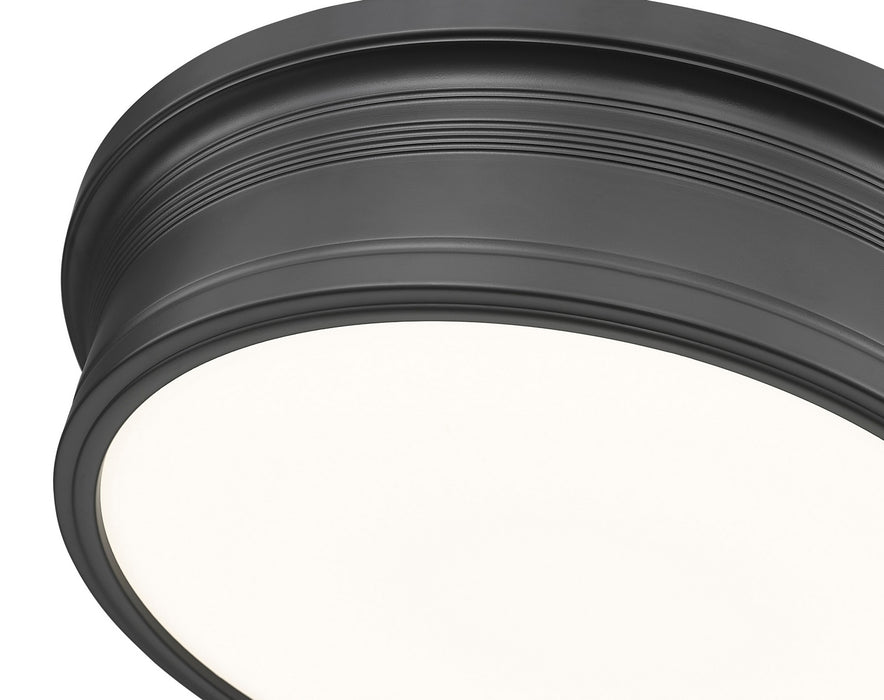 Z-Lite - 7702F16-MB-LED - LED Flush Mount - Bentley - Matte Black