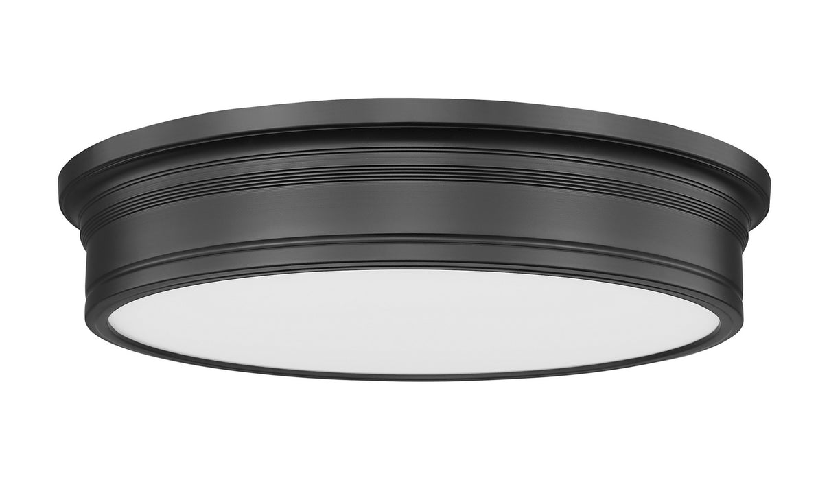 Z-Lite - 7702F20-MB-LED - LED Flush Mount - Bentley - Matte Black
