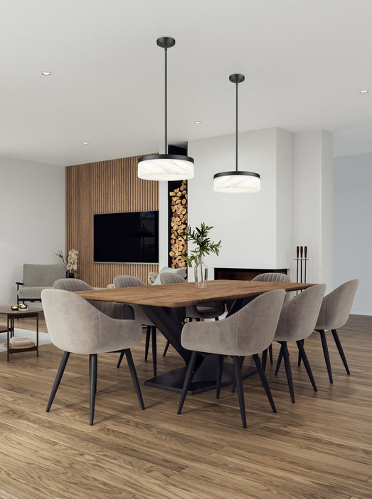 Z-Lite - 827P13-MB-LED - LED Pendant - Renaud - Matte Black