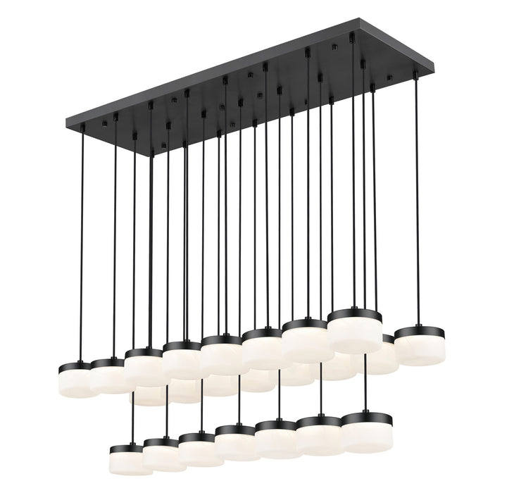 Z-Lite - 827P6-23L-MB-LED - LED Linear Chandelier - Renaud - Matte Black