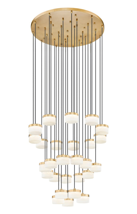 Z-Lite - 827P6-27R-MGLD-LED - LED Chandelier - Renaud - Modern Gold