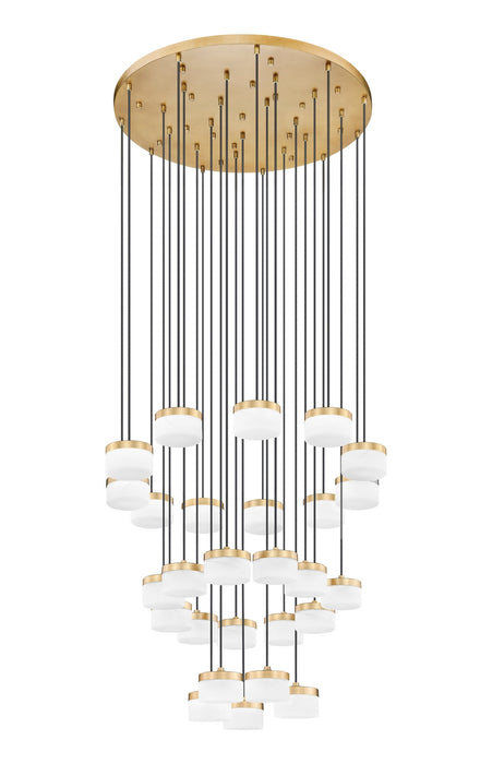 Z-Lite - 827P6-27R-MGLD-LED - LED Chandelier - Renaud - Modern Gold