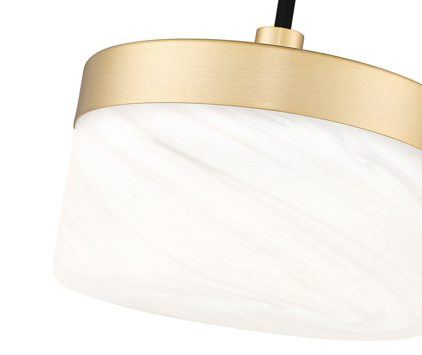 Z-Lite - 827P6-MGLD-LED - LED Pendant - Renaud - Modern Gold