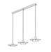 Z-Lite - 829P12-3L-BN-LED - LED Linear Chandelier - Ludo - Brushed Nickel