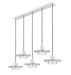 Z-Lite - 829P12-5L-BN-LED - LED Linear Chandelier - Ludo - Brushed Nickel