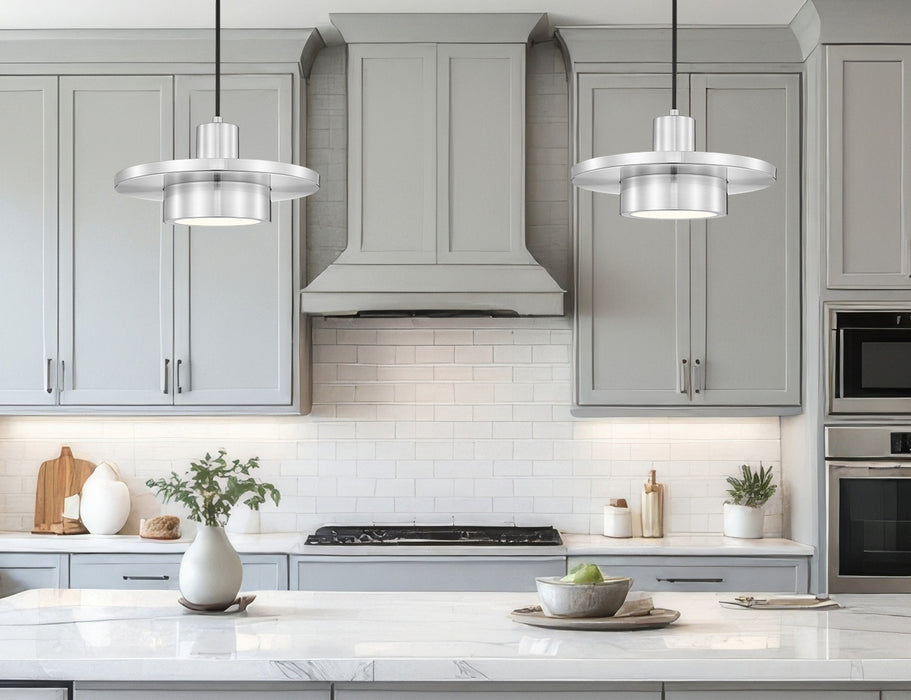 Z-Lite - 829P12-BN-LED - LED Pendant - Ludo - Brushed Nickel